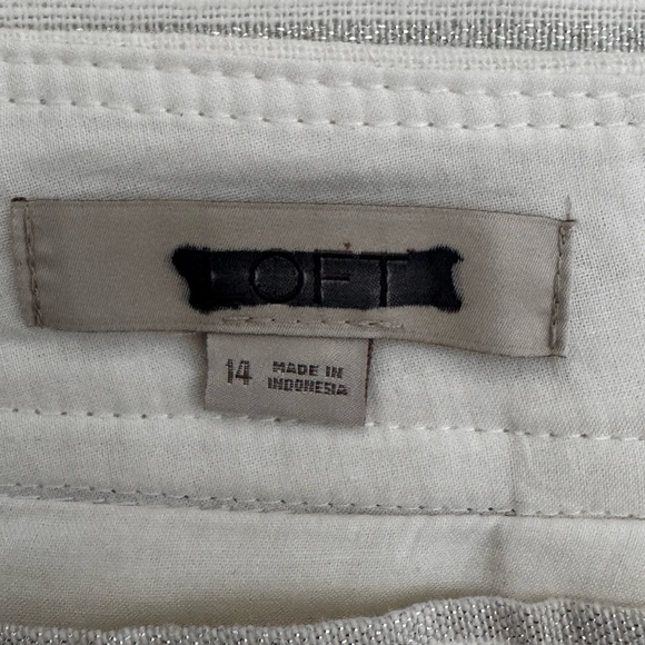 LOFT Cream Mini Pencil Skirt for Casual Occasions 14 - Picture 5 of 6